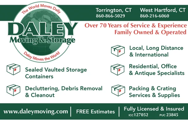 Daley Moving & Storage INC